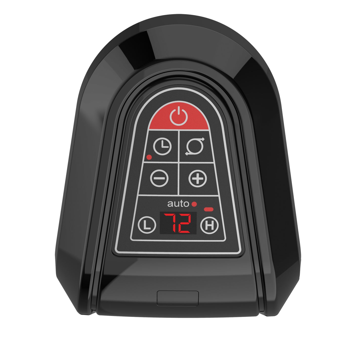 Lasko 1500W Ceramic Tower Space Heater with Remote, CT16670, Black