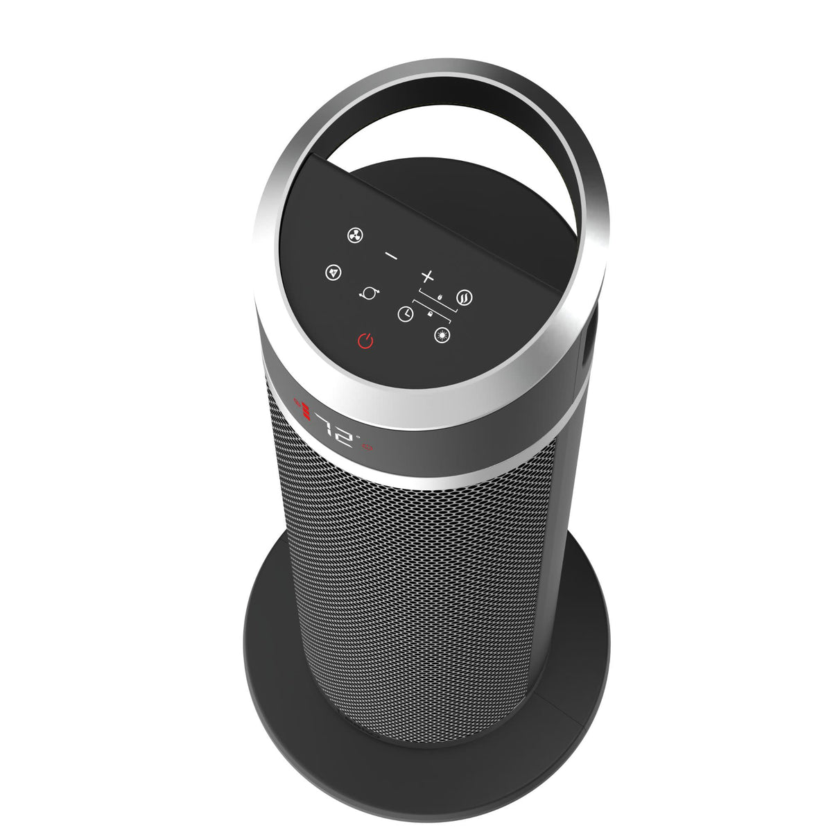 Lasko Halo 22" Ceramic Tower Space Heater: Oscillating, 3 Heat Settings, 2 Fan Modes, Remote, Timer, Tip-Over Switch, Child Lock, Thermostat
