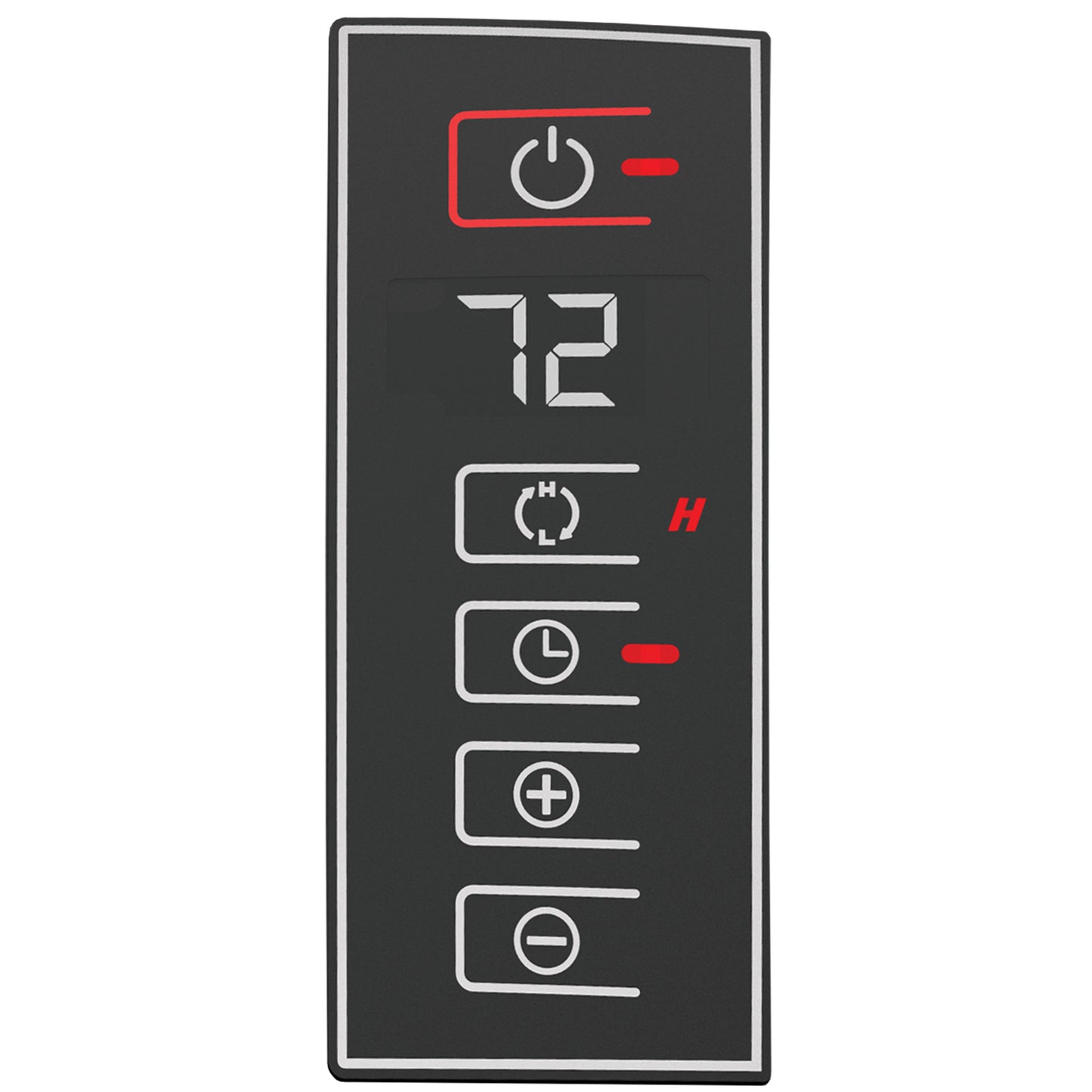 Lasko 1500W Cyclonic Ceramic Space Heater with Remote, CC704, Black