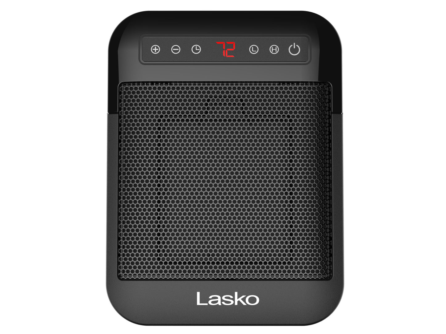 Lasko CD09101 MyHeat Max Digital Personal Ceramic Space Heater with Tip Switch, Black