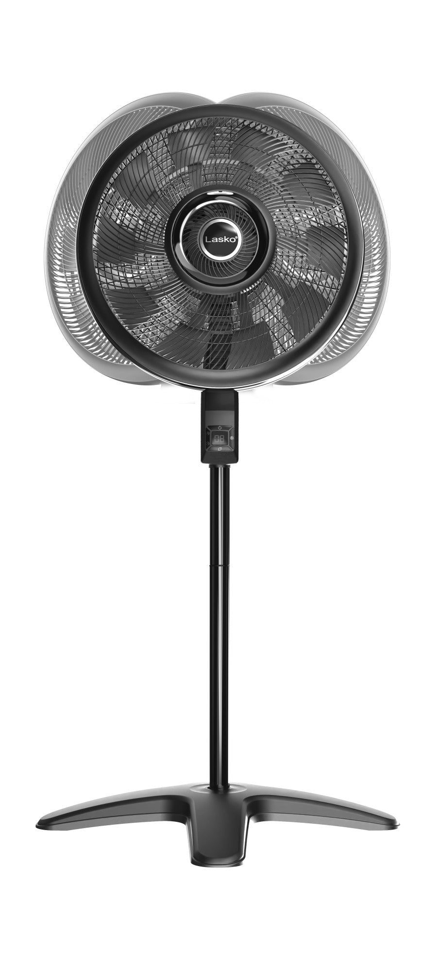Lasko WindStorm S18654 18" Adjustable Pedestal Fan with Remote Control