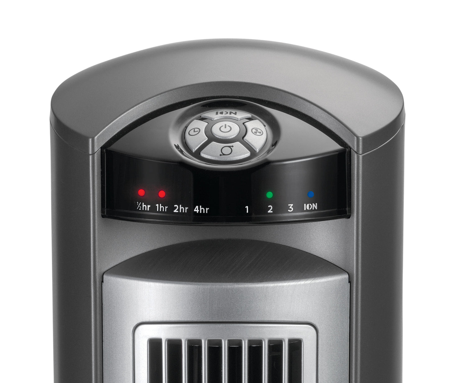 Lasko 42" Wind Curve Tower Fan with Ionizer and Remote, 2551, Silver