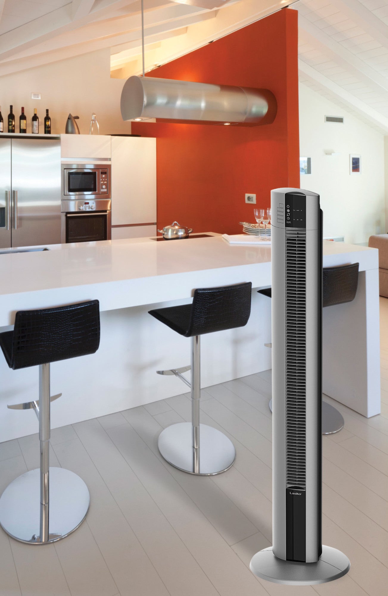 Lasko 48" Oscillating Tower Fan with Fresh Air Ionizer and Remote Control - Thumbnail 5