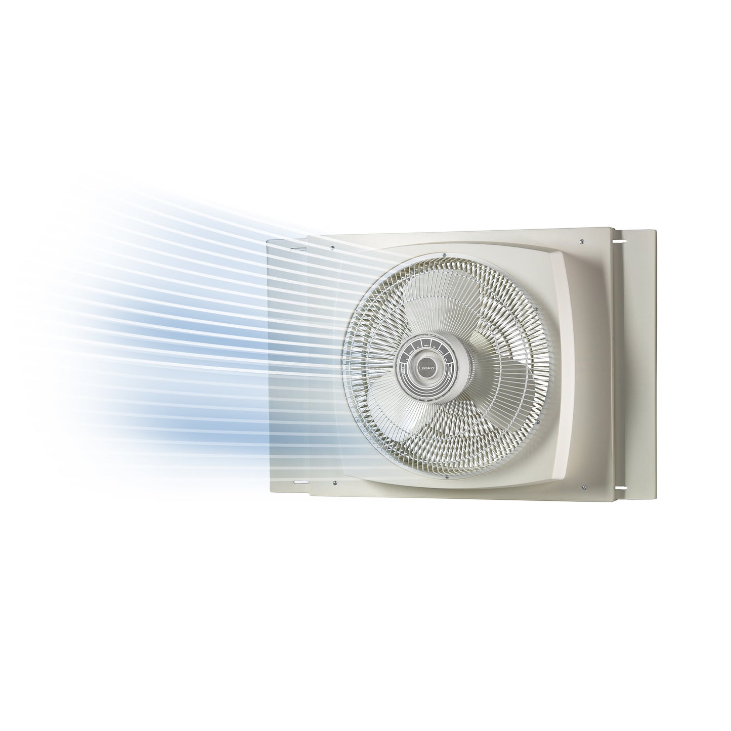 Lasko 16" Electrically Reversible Window 3-Speed Fan, 2155A, White