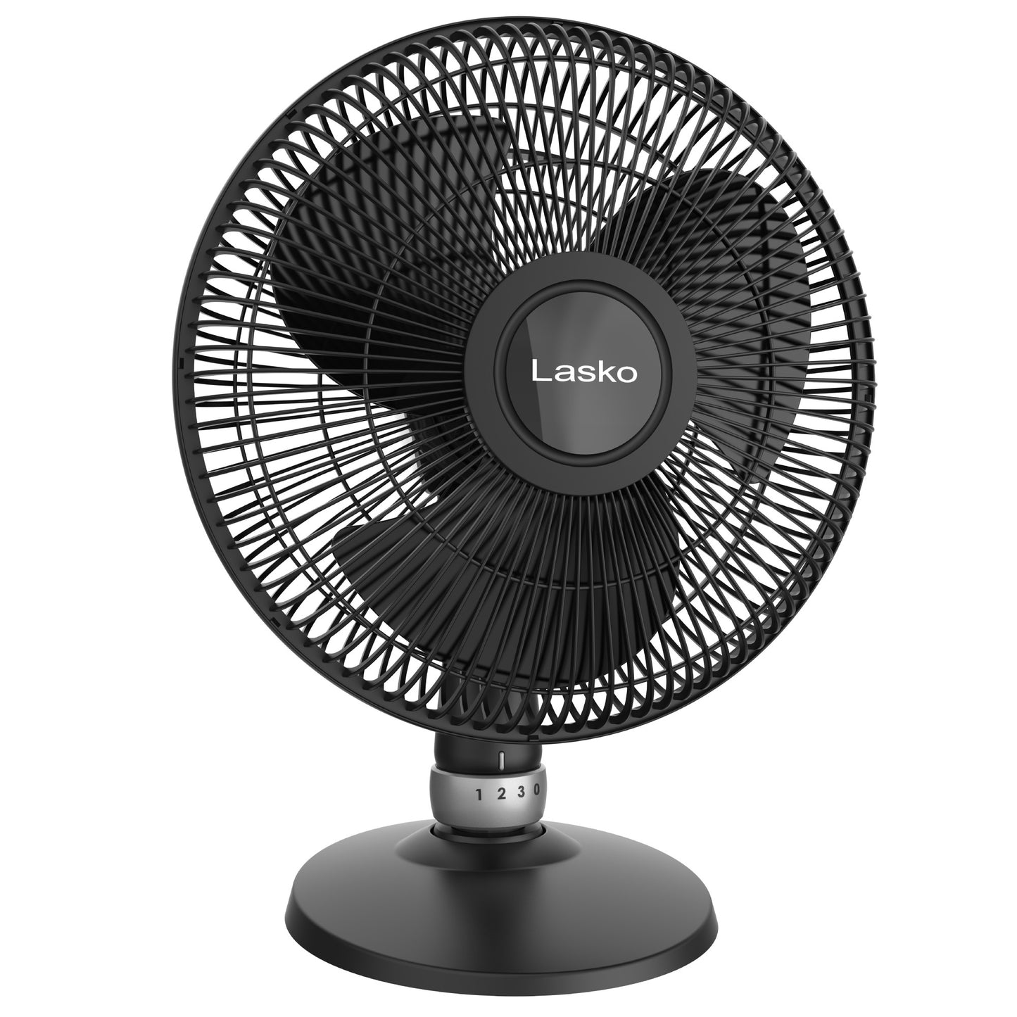 Lasko 3-Speed Table Fan with Widespread Oscillation, D12525, Black