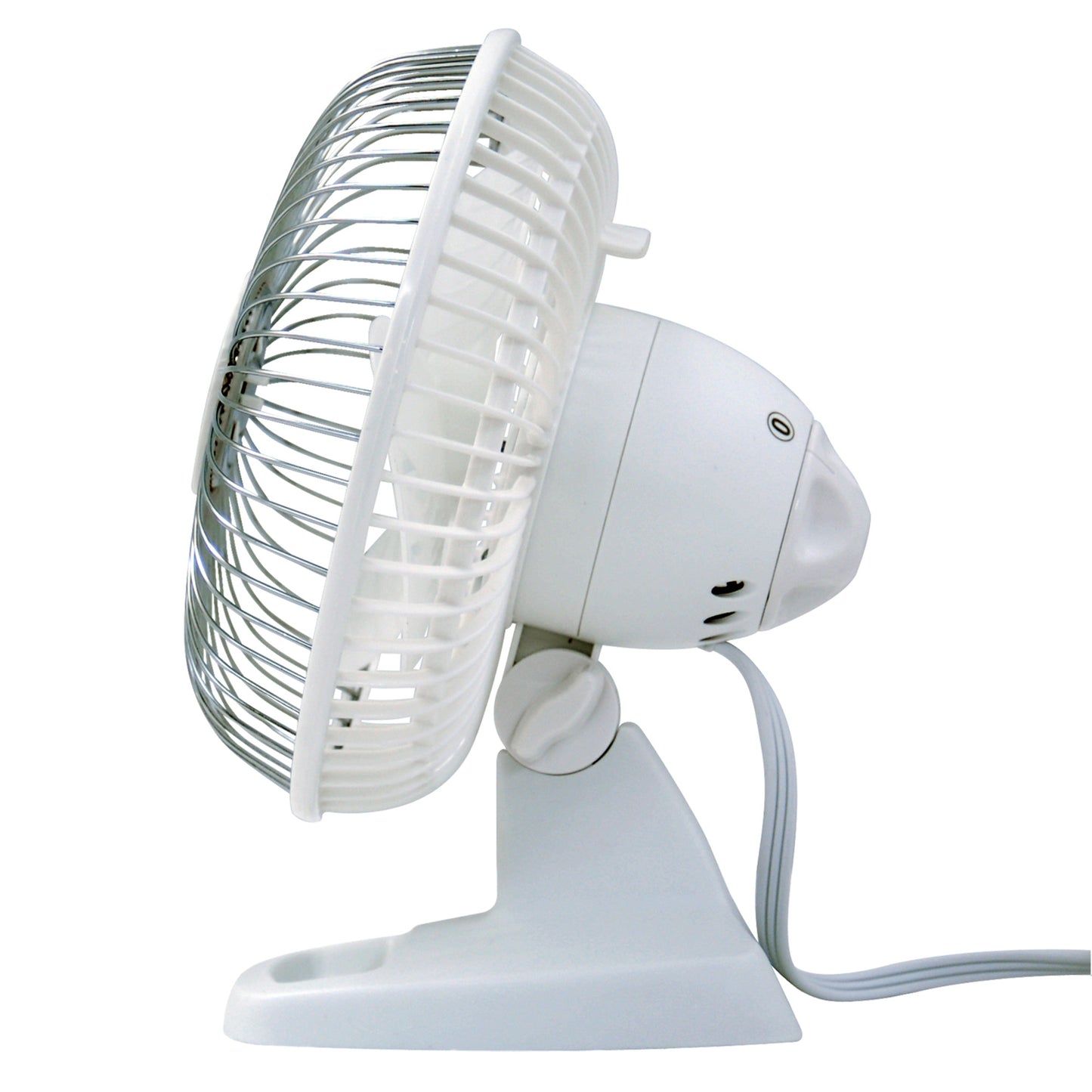 Air King 6" Table Top Fan (2-speed, manual, white)
