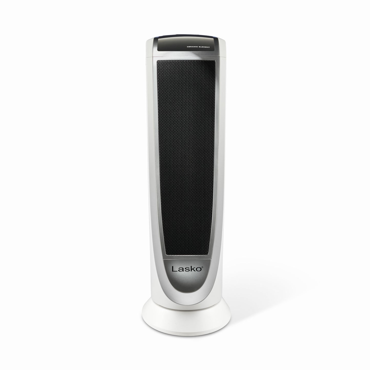Lasko 1500W Digital Ceramic Tower Space Heater with Remote, 5165, White