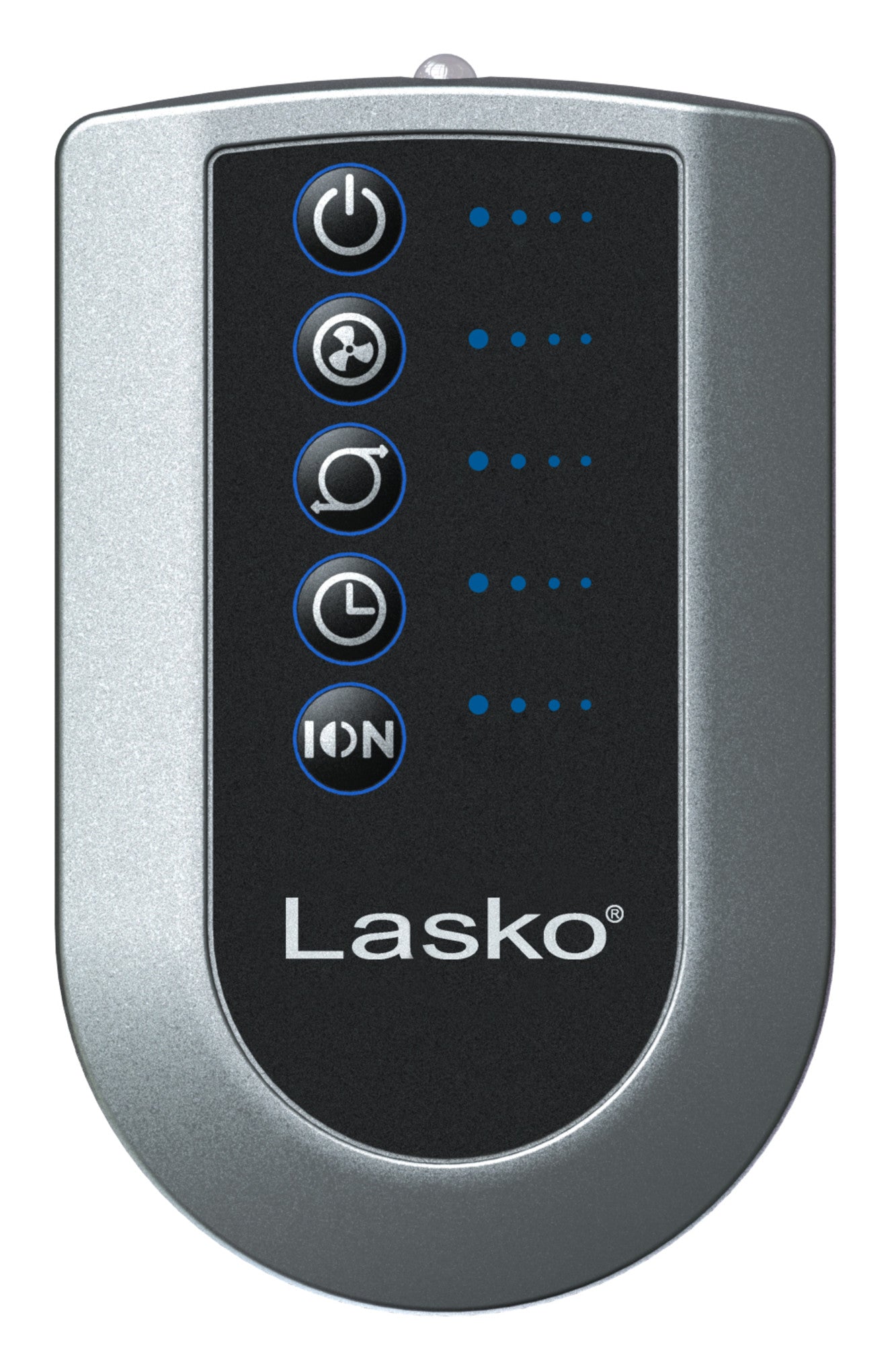 Lasko Wind Curve with Ionizer 5-Speed Tower Fan with Remote Control, T42915, Black