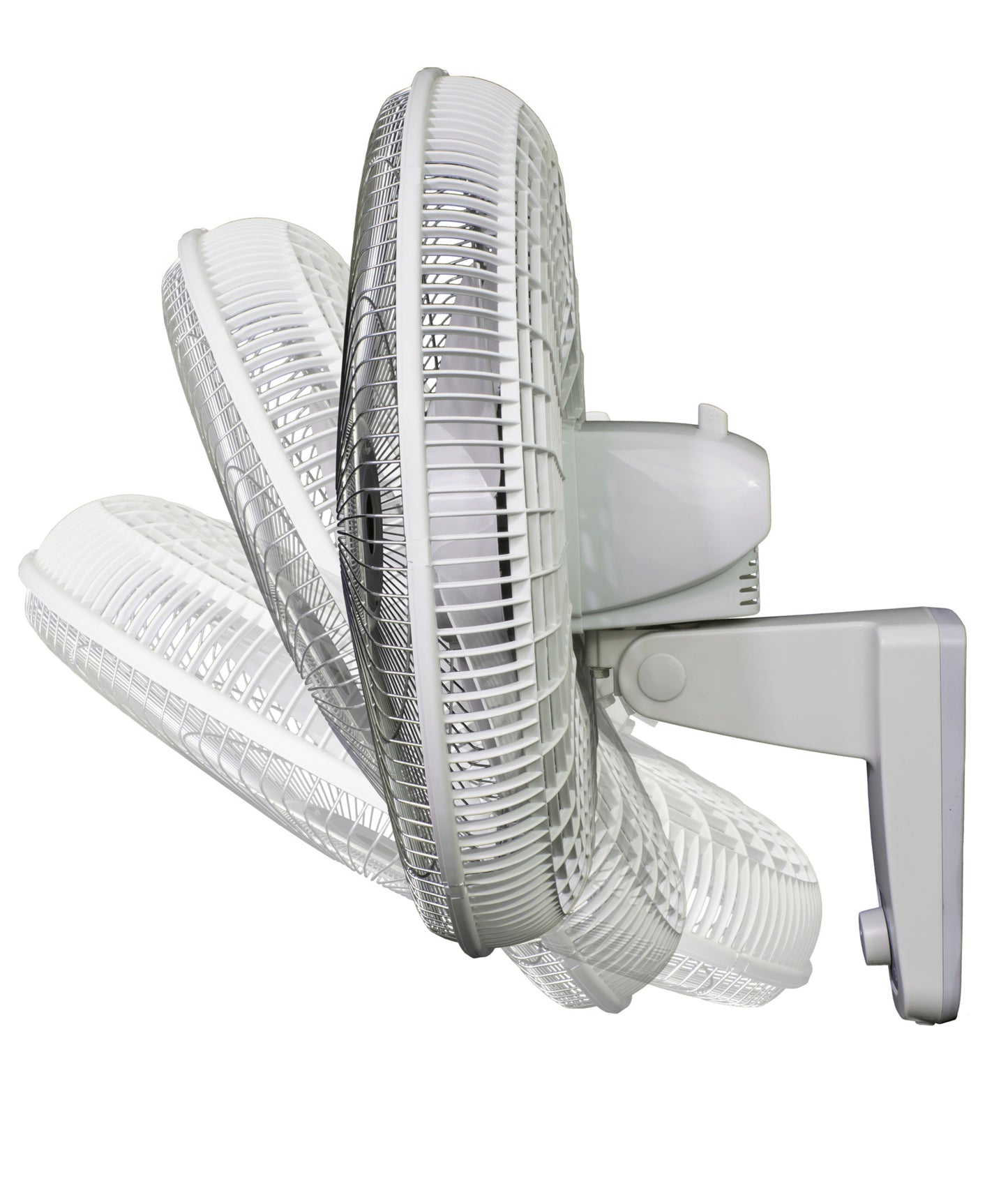 Air King 18" 1/20 HP Commercial Grade Wall Mount Fan (3-speed, manual, white)
