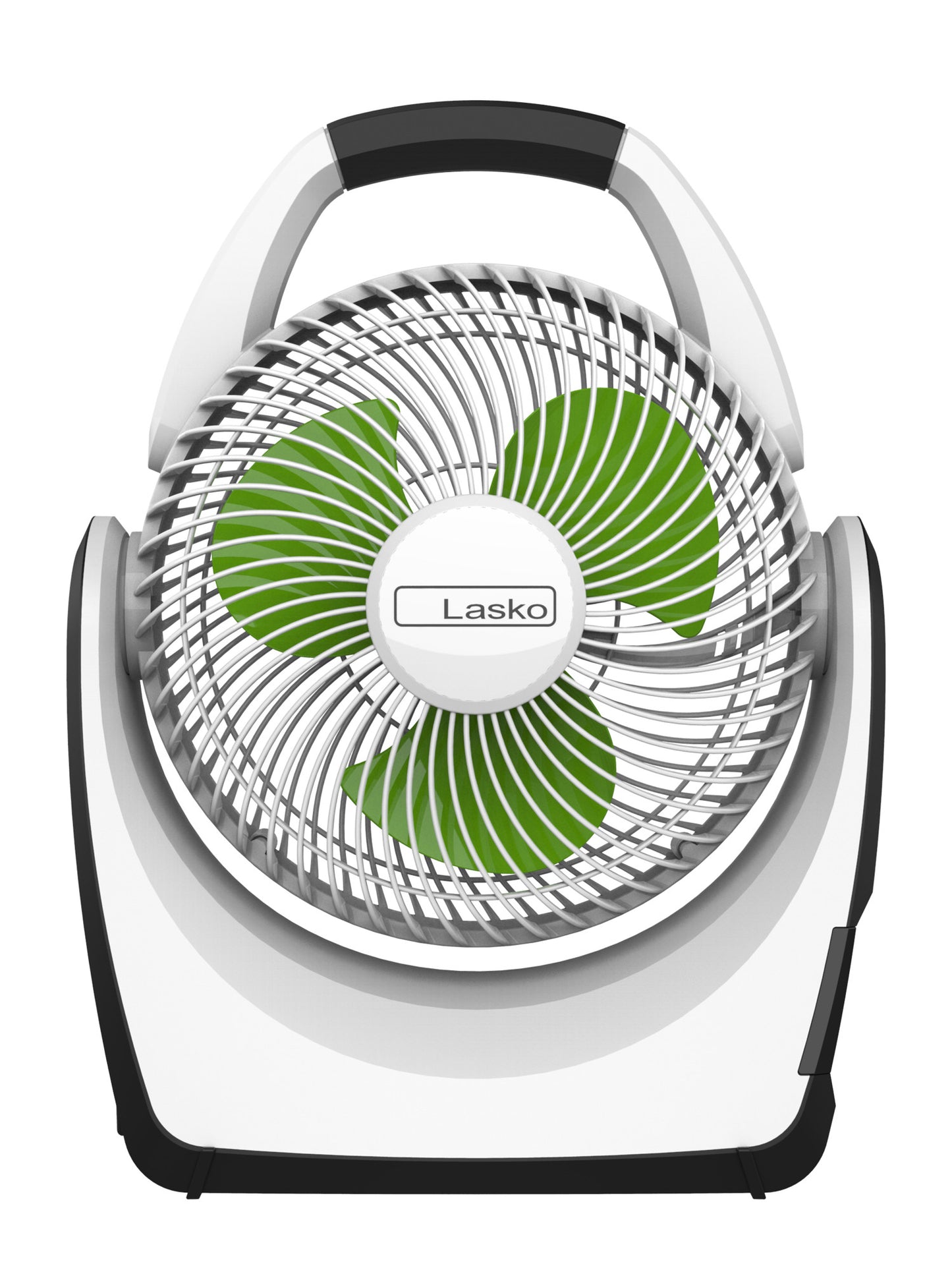 Lasko 17" 5-Speed Portable Battery Fan with 18V Lithium Ion Battery and Adapter, RB200, White