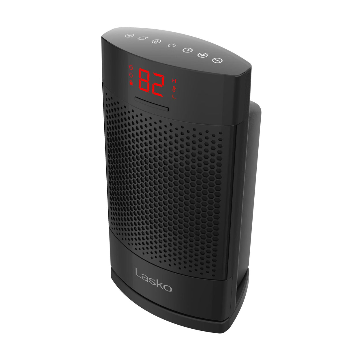 Lasko Ellipse 12" Ceramic Space Heater: Oscillating, 3 Heat Settings, Tip-Over Switch, Child Lock