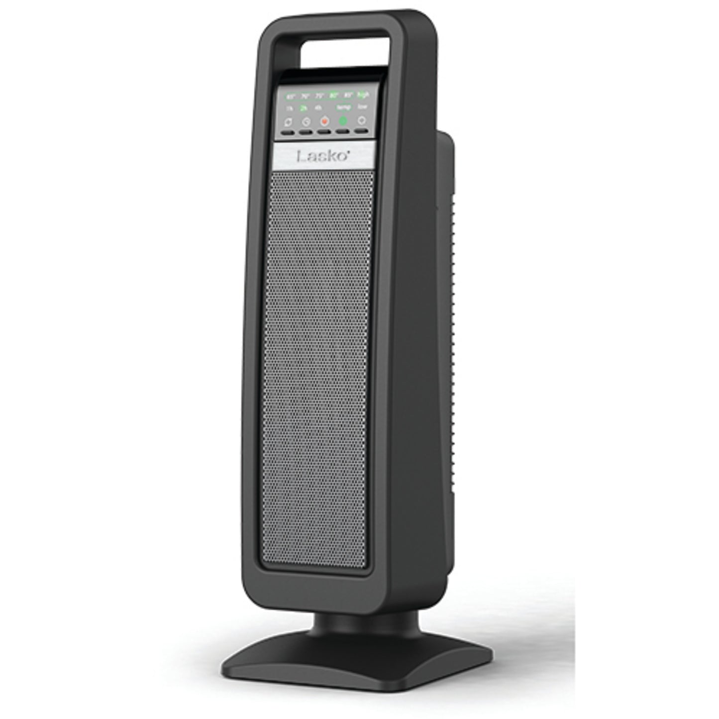Lasko Ceramic Tower Space Heater with Save Smart Technology, CT22420, Black