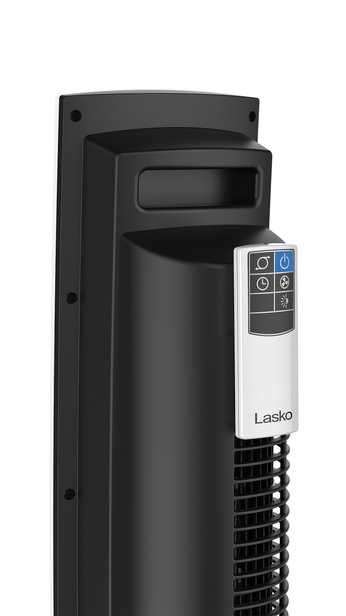 Lasko 36" Oscillating Wind Tower Fan with Remote Control, T36610, White