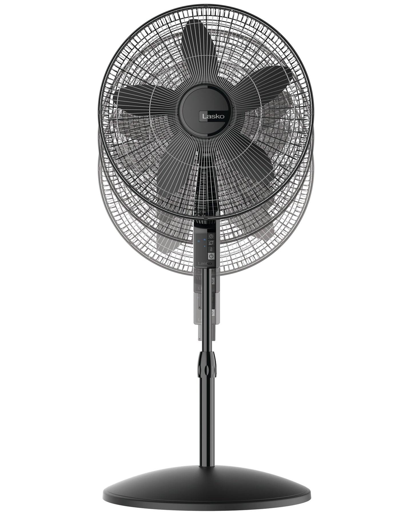 Lasko 18" Elite Collection Pedestal Fan with Remote, S18640, Black