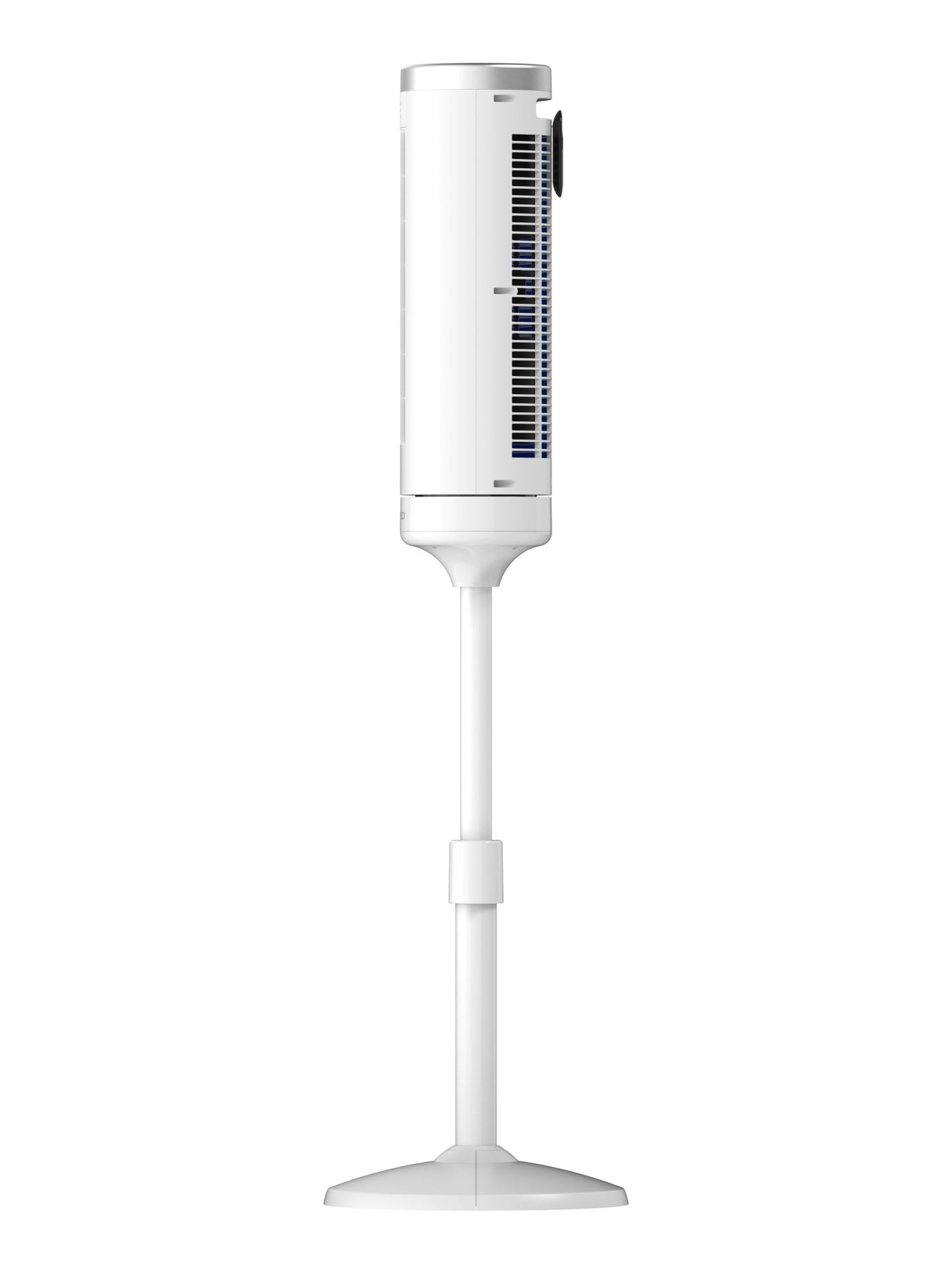 Lasko WhisperForce™ DC 54" Pedestal Tower Fan (8-speed, remote, timer, white)