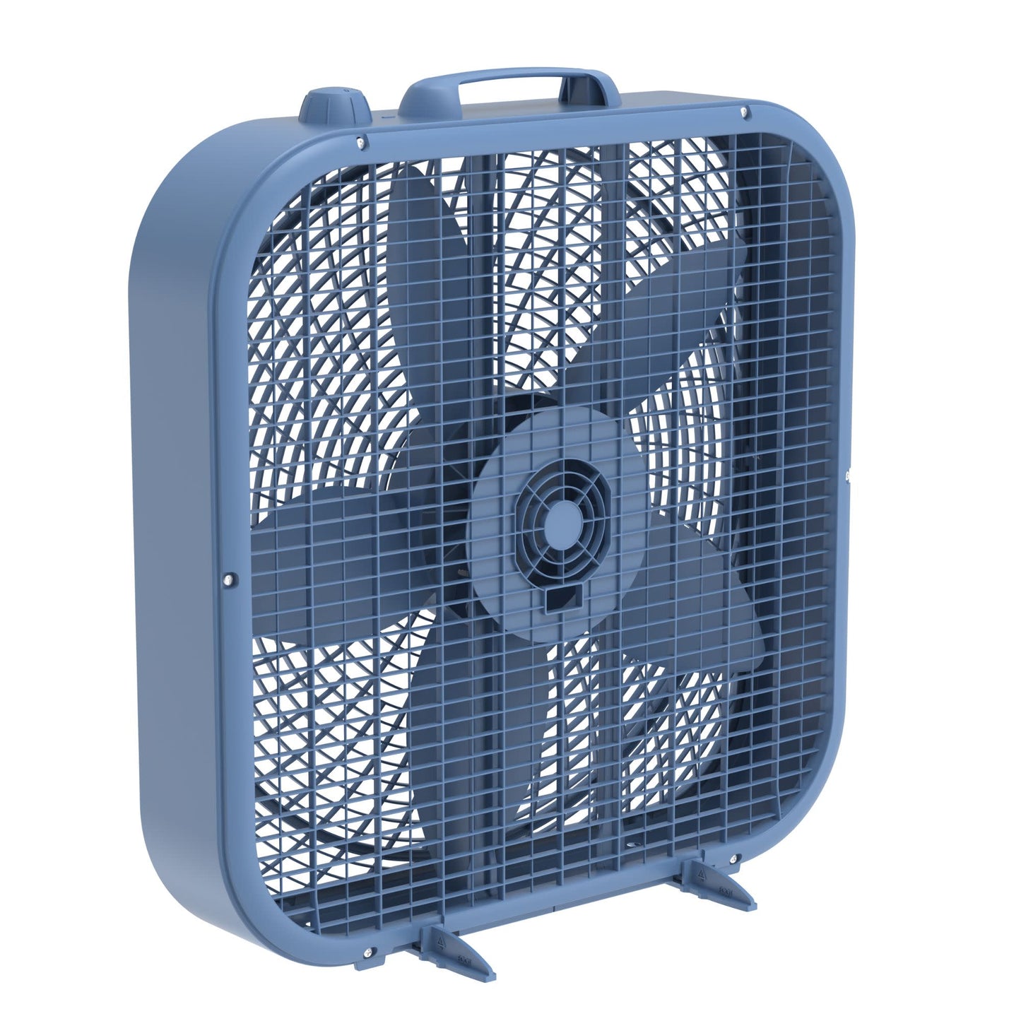 Lasko WindRing® 20" Box Fan (3-speed, manual, laguna blue)