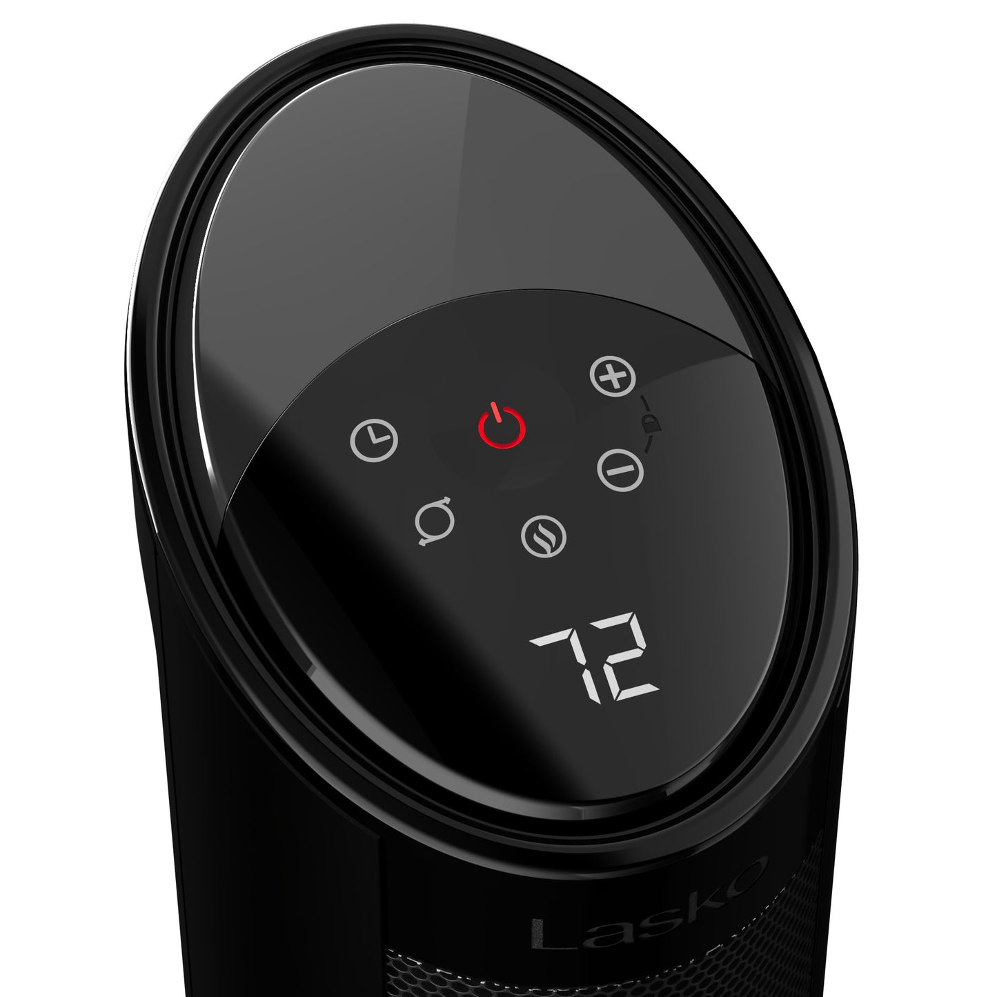 Lasko 22" Ceramic Tower Space Heater with Timer and Remote, CT22495, Black