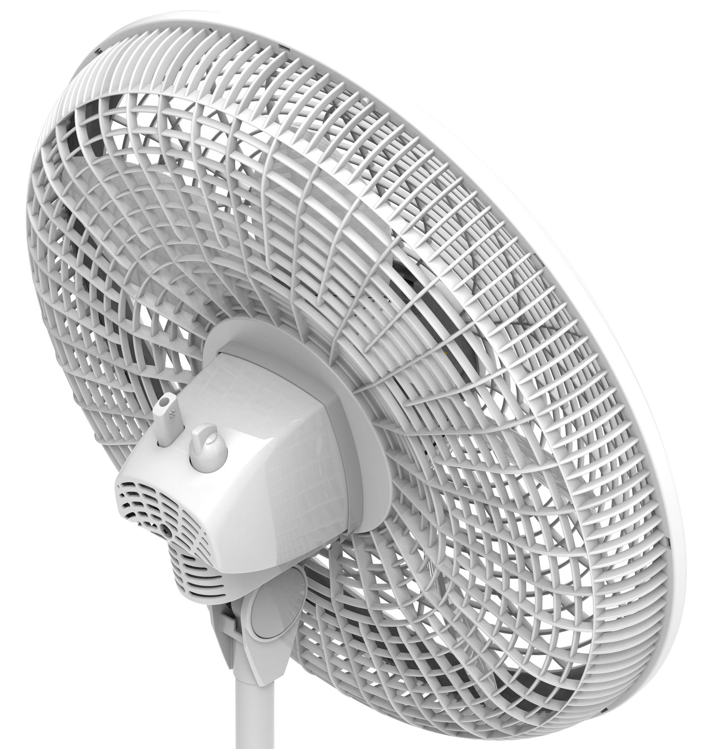 Lasko 18" Oscillating 3-Speed Elegance & Performance Pedestal Fan, 1820, White