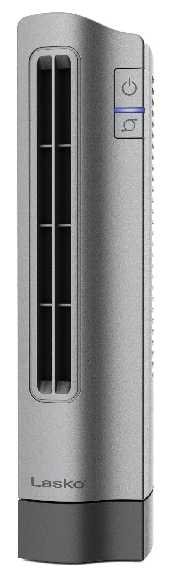 Lasko Air Stik®2 Ultra Slim Oscillating Table Fan, T14401, Gray