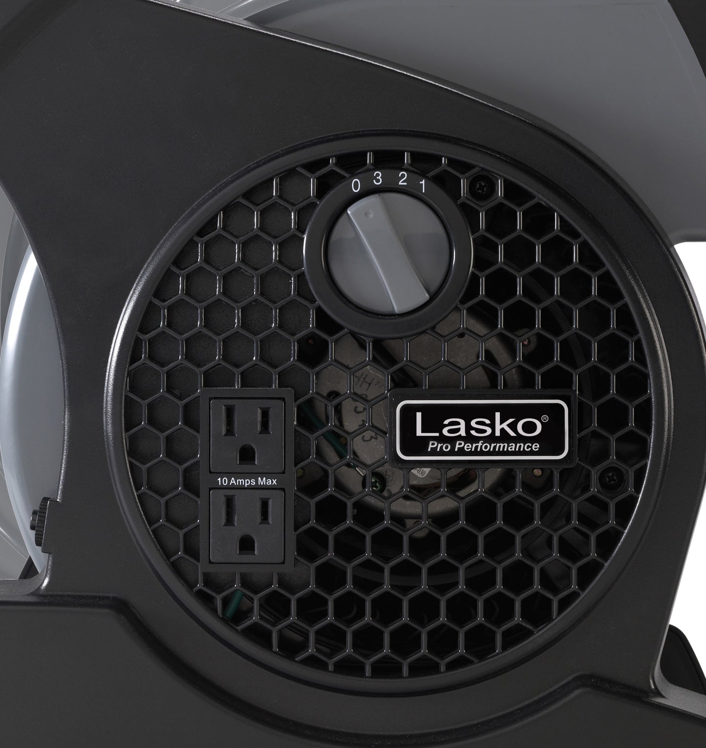 Lasko Pro-Performance High Velocity Pivoting Blower Fan, 4905, Black