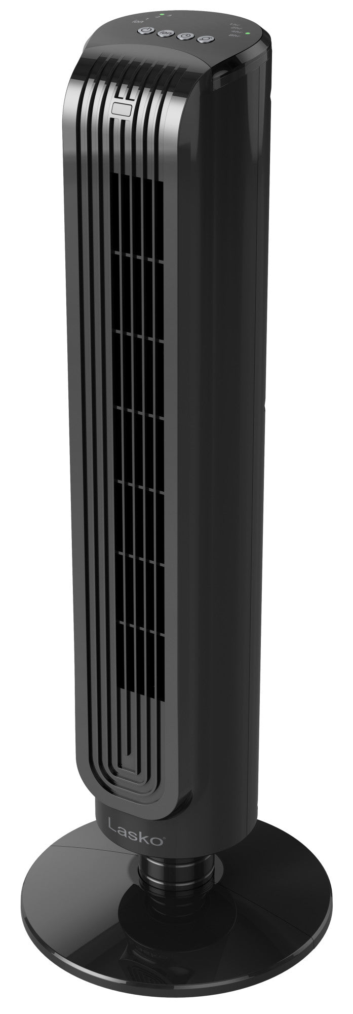 Lasko 30" 3-Speed Oscillating Tower Fan with Timer and Remote, T32202, Black