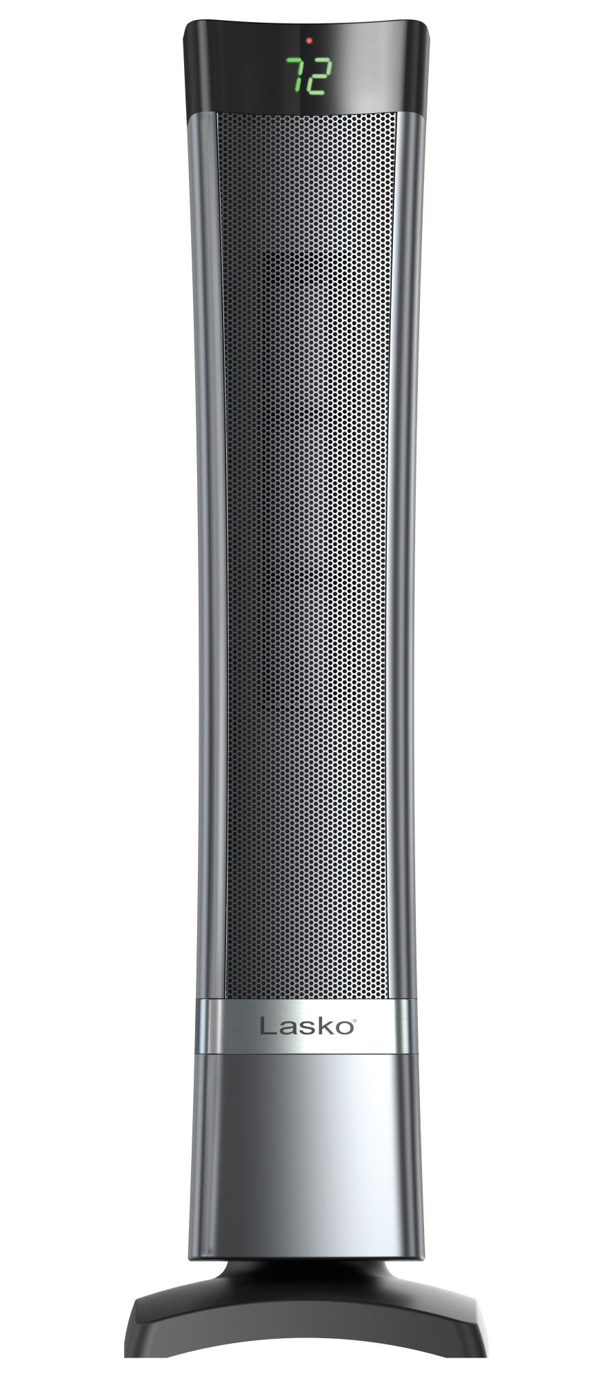 Lasko 1500W Ultra Ceramic Tower Space Heater with Remote, CT30710, Gray