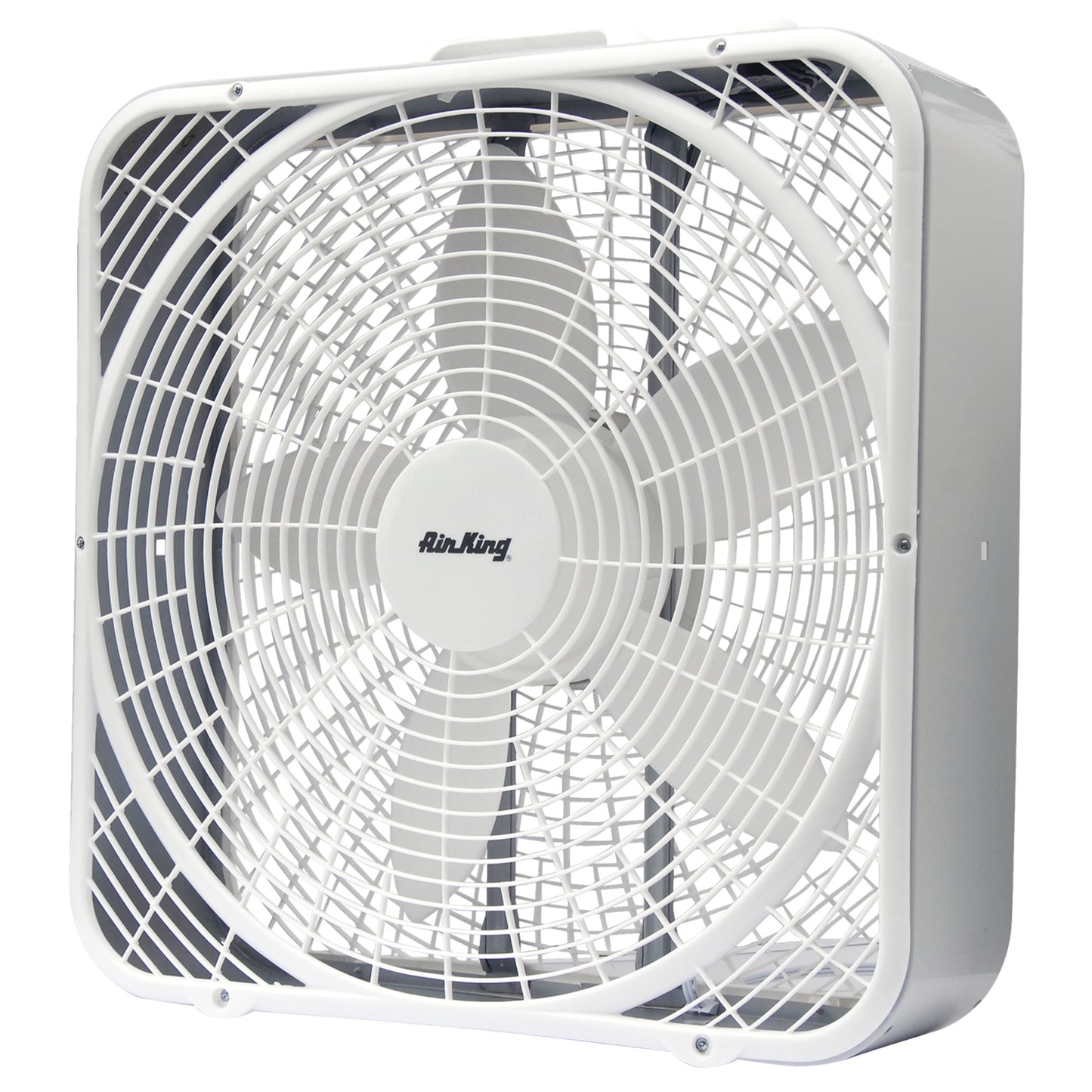 Air King 20" Commercial Grade Box Fan (3-speed, white)