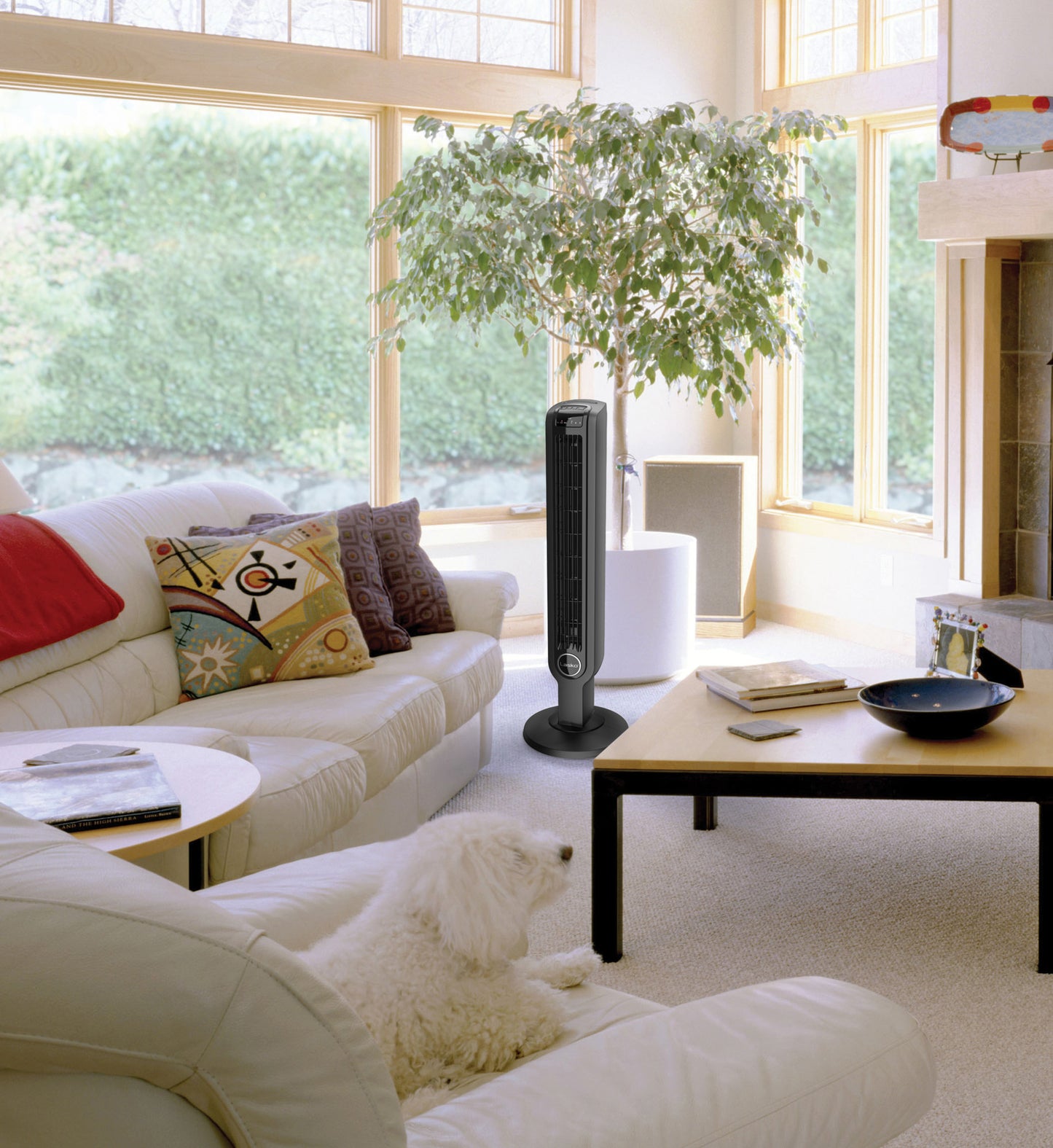 Lasko T36212 36" Tower Fan with Remote Control and Ionizer