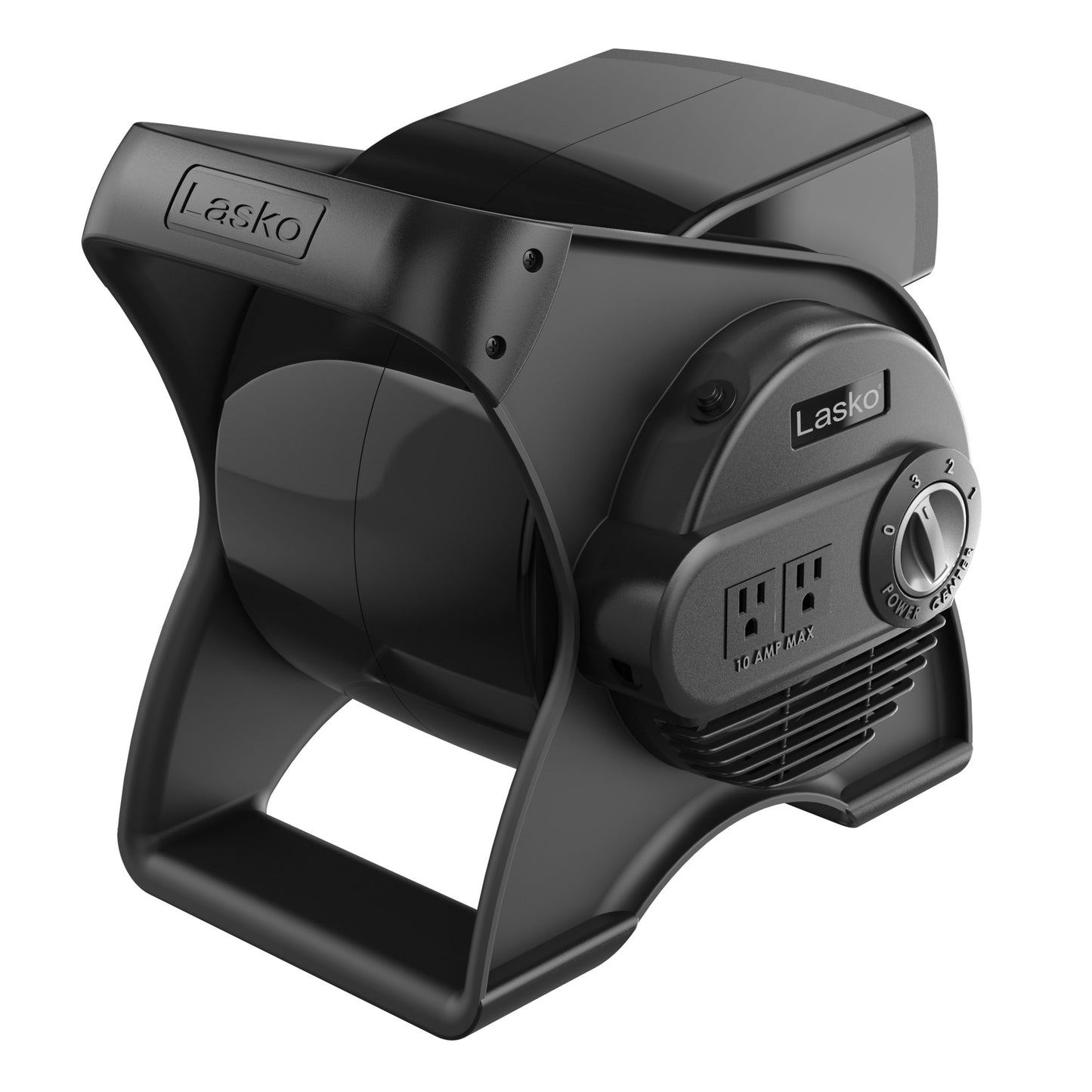 Lasko 12" Pivoting Pro High Velocity Utility Blower Fan with 3 Speeds, U12104, Gray