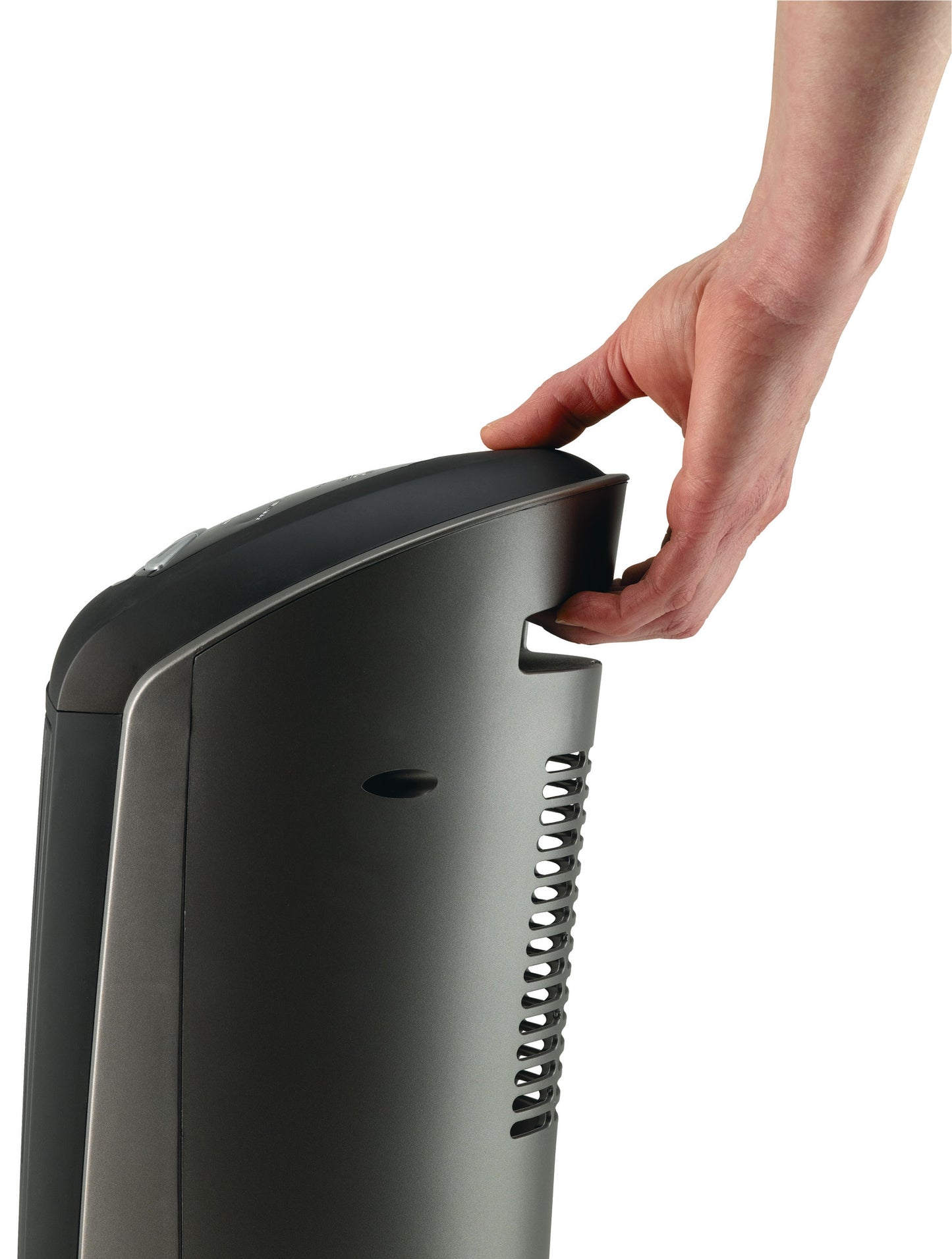 Lasko 1500W Electric Oscillating Ceramic Tower Space Heater with Remote, CT22410, Black