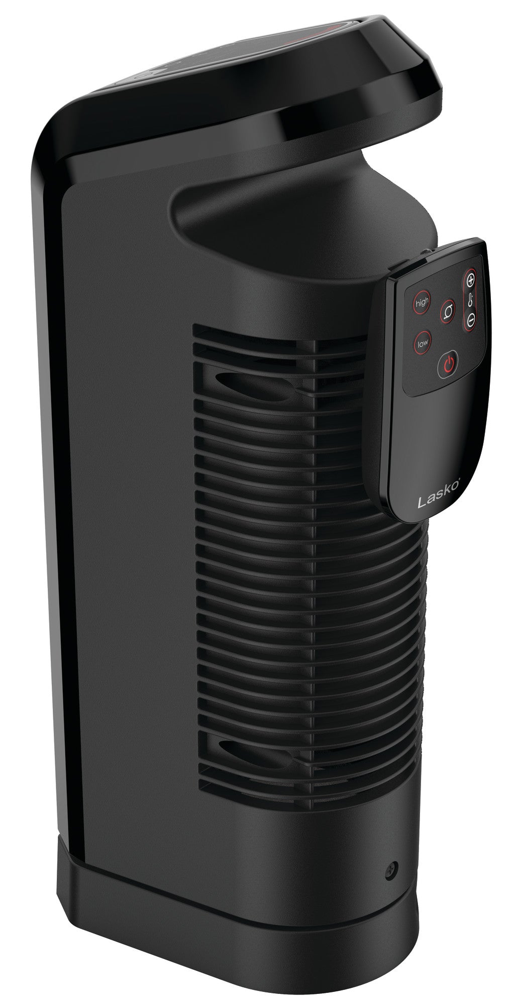 Lasko 1500W 16 in. Electronic Ceramic Tower Space Heater with Remote Control, CT16560, Black