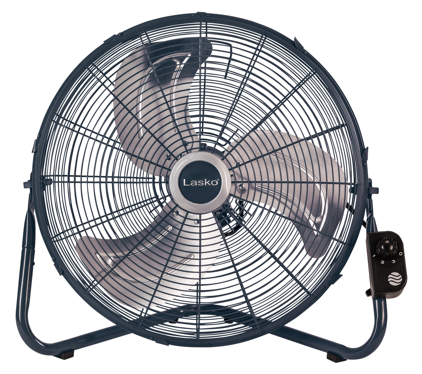 Lasko 20" High Velocity Fan, 3 Speeds, Floor or Wallmount, H20610, Gray