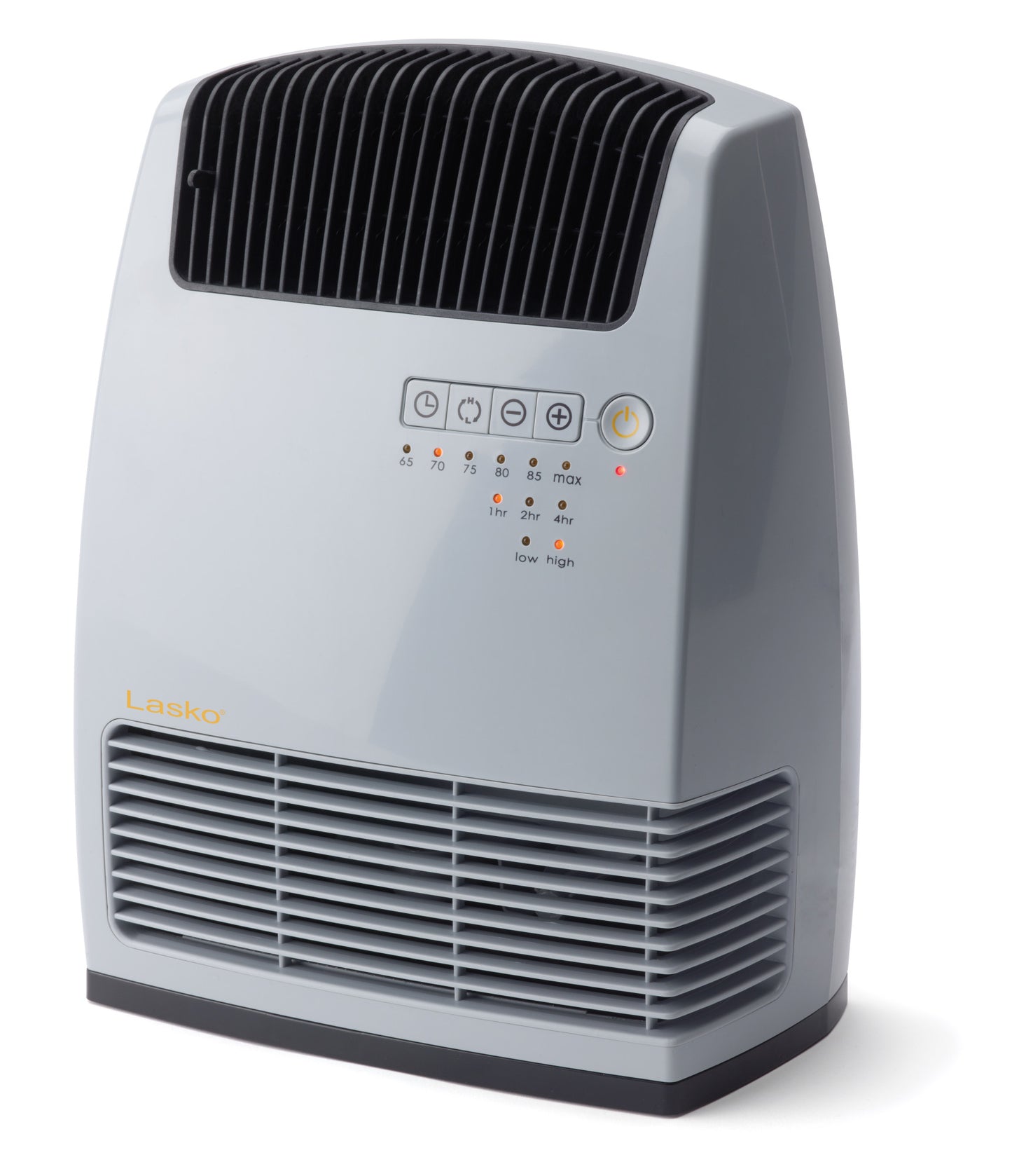 Lasko 1500W Portable Electronic Ceramic Space Heater with Warm Air Motion Technology, CC13251, Gray
