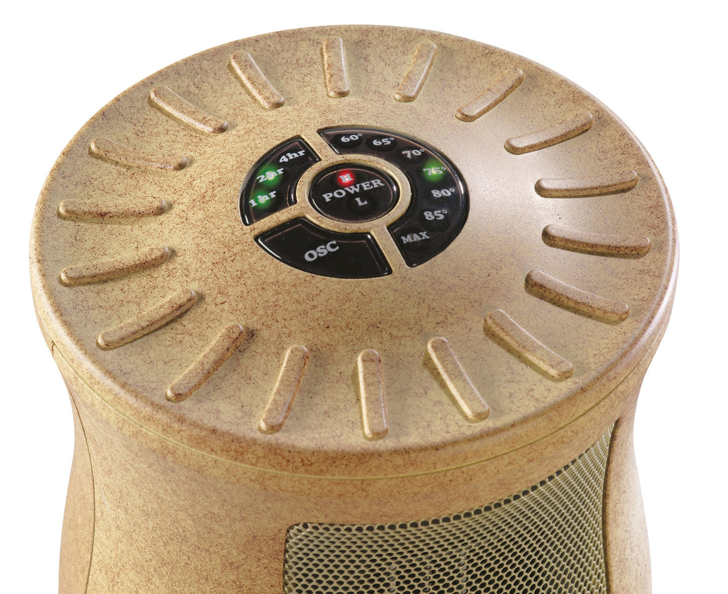 Lasko 1500-Watt Designer Series Oscillating Electric Ceramic Space Heater with Timer and Adjustable Thermostat, Beige, 6405