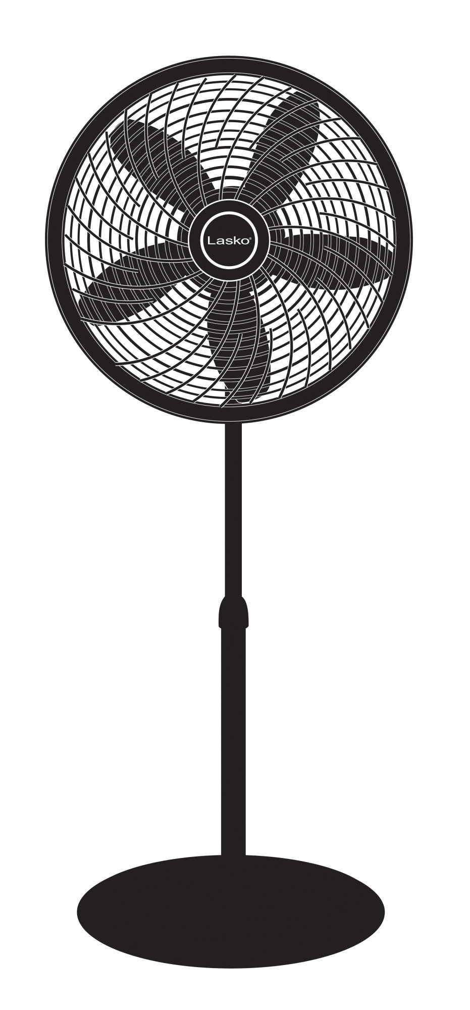 Lasko 1823 18" Cyclone® Pedestal Fan with 3 Speeds