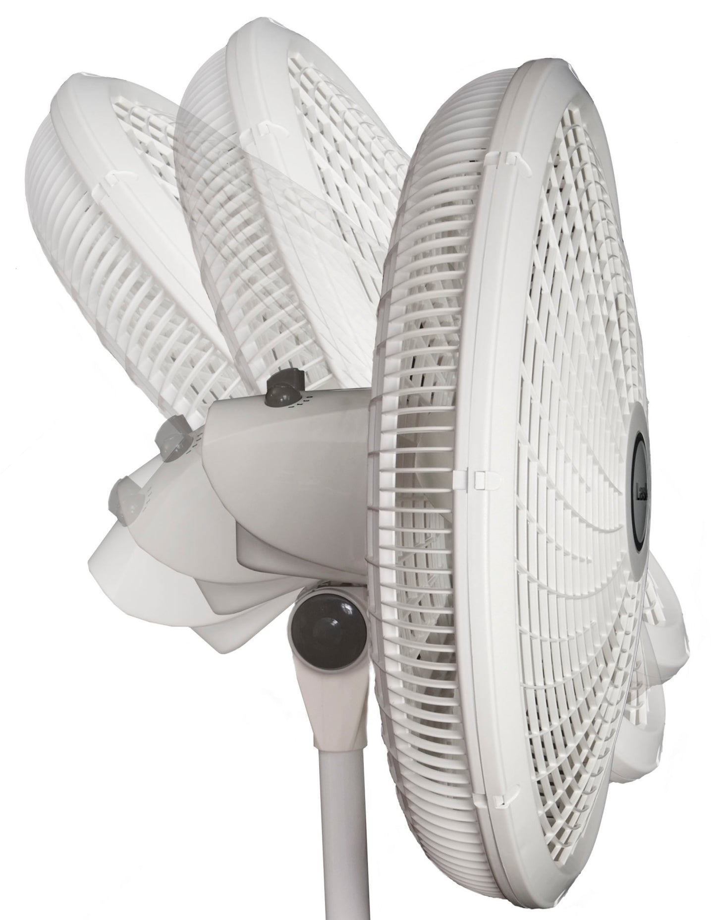 Lasko 18" Cyclone® 3-Speed Adjustable Pedestal Fan, 1825, White