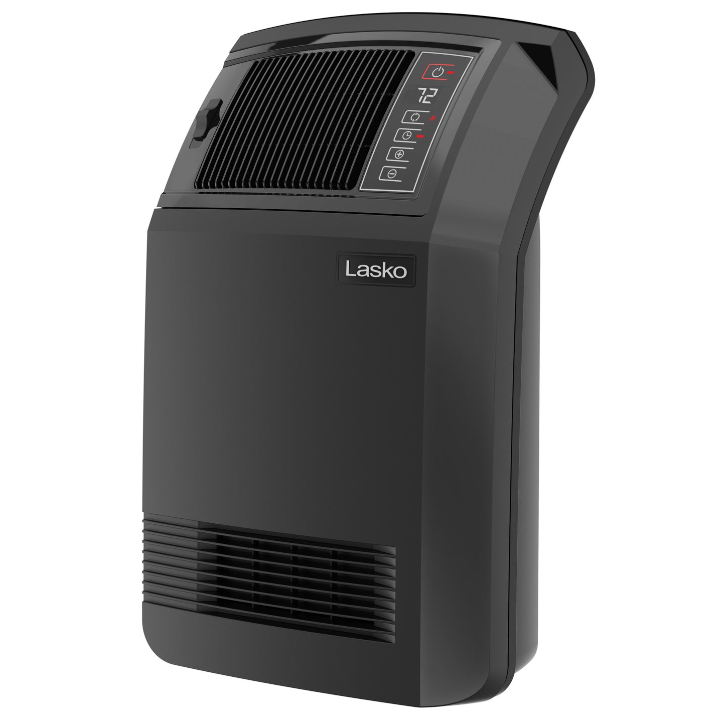 Lasko 1500W Cyclonic Ceramic Space Heater with Remote, CC704, Black