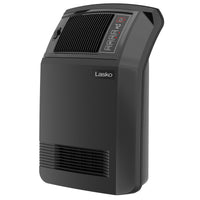 Lasko 1500W Cyclonic Ceramic Space Heater with Remote, CC704, Black