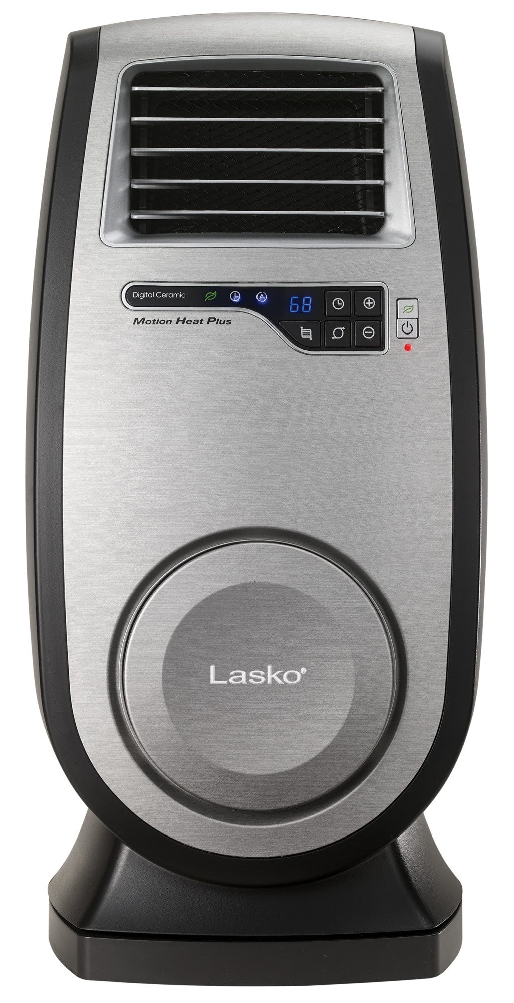 Lasko 1500W Motion Heat Plus Ceramic Space Heater with Remote, CC23155, Black