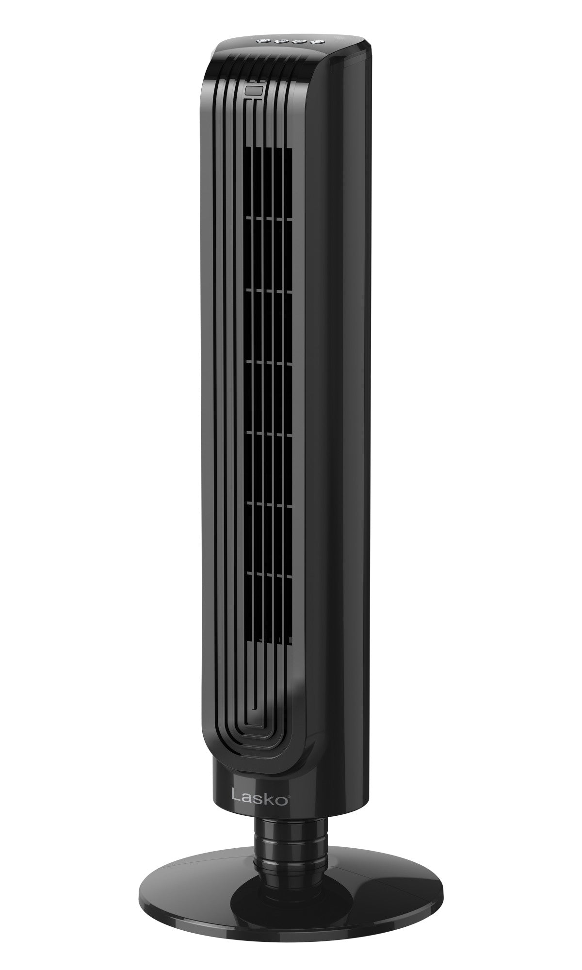 Lasko 32" 3- Speed Oscillating Tower Fan with Timer and Remote Control, T32200, Black