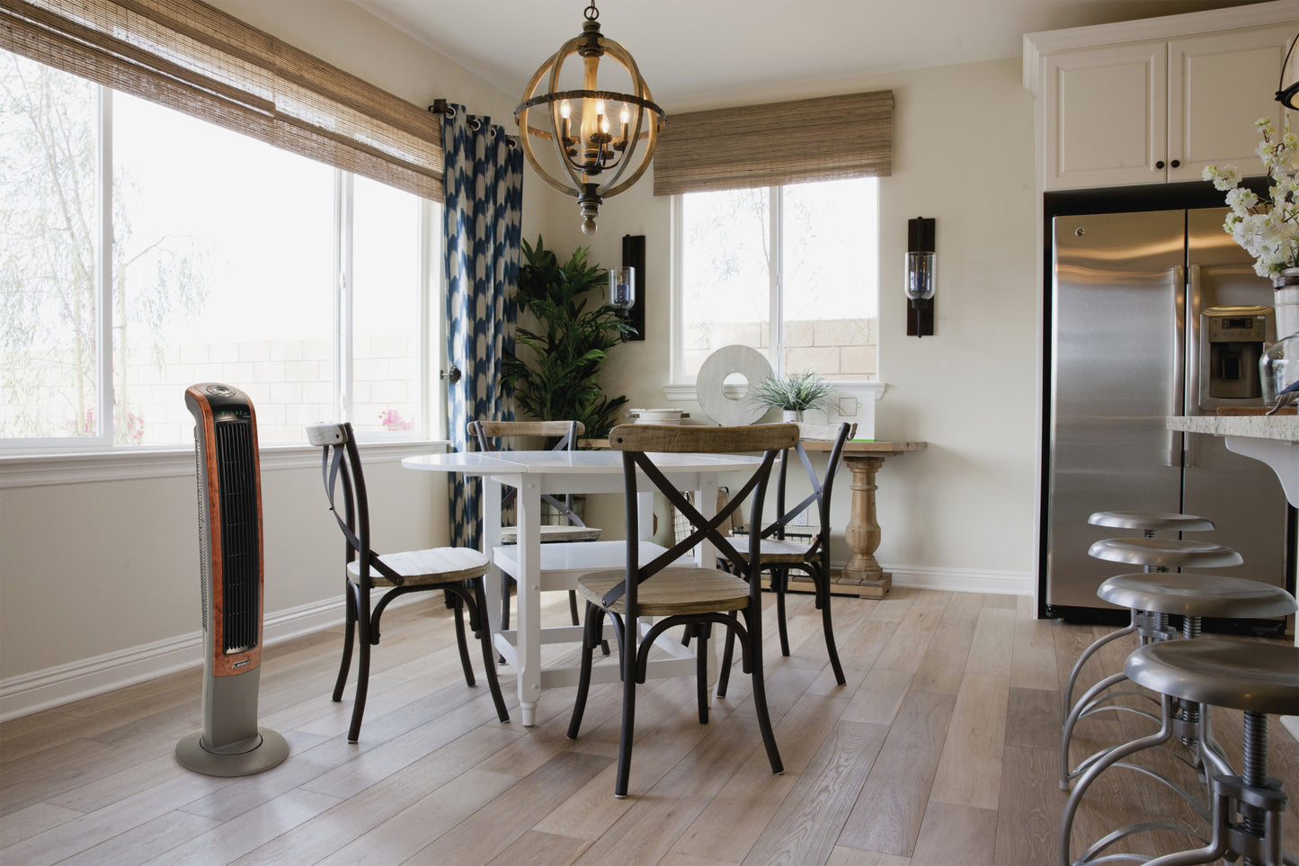 Lasko 42" Wind Curve® Tower Fan with Nighttime Mode and Remote, T42964