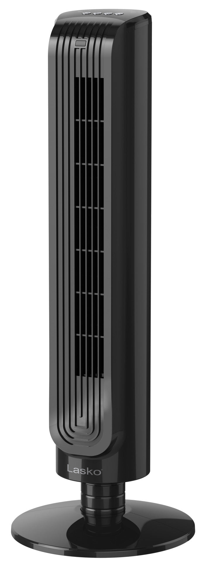 Lasko 30" 3-Speed Oscillating Tower Fan with Timer and Remote, T32202, Black