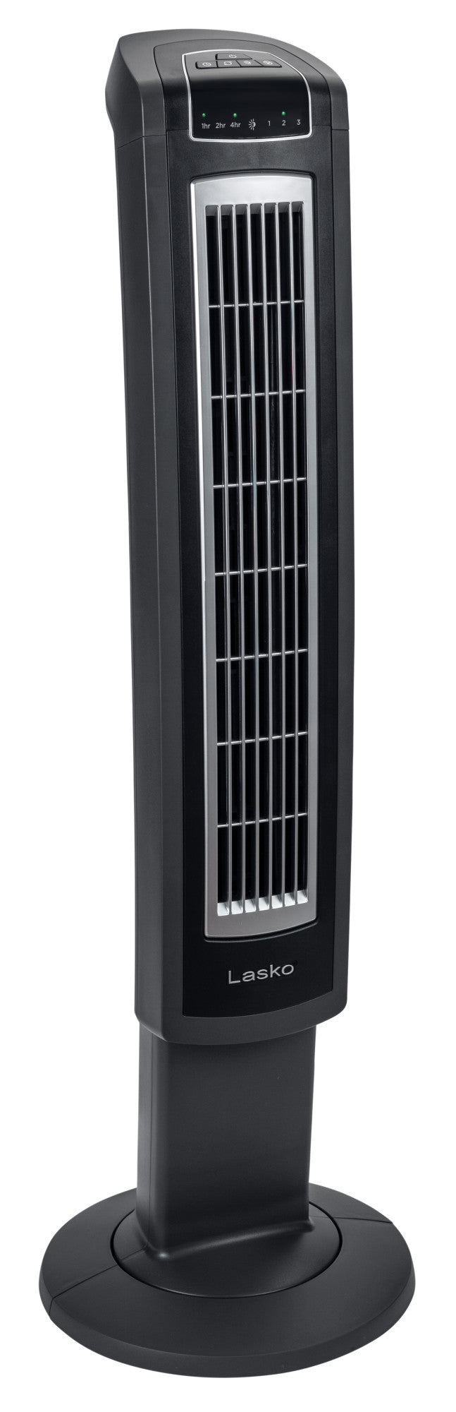 Lasko 42" High-Reaching Tower Fan with Remote Control, T42552, Gray