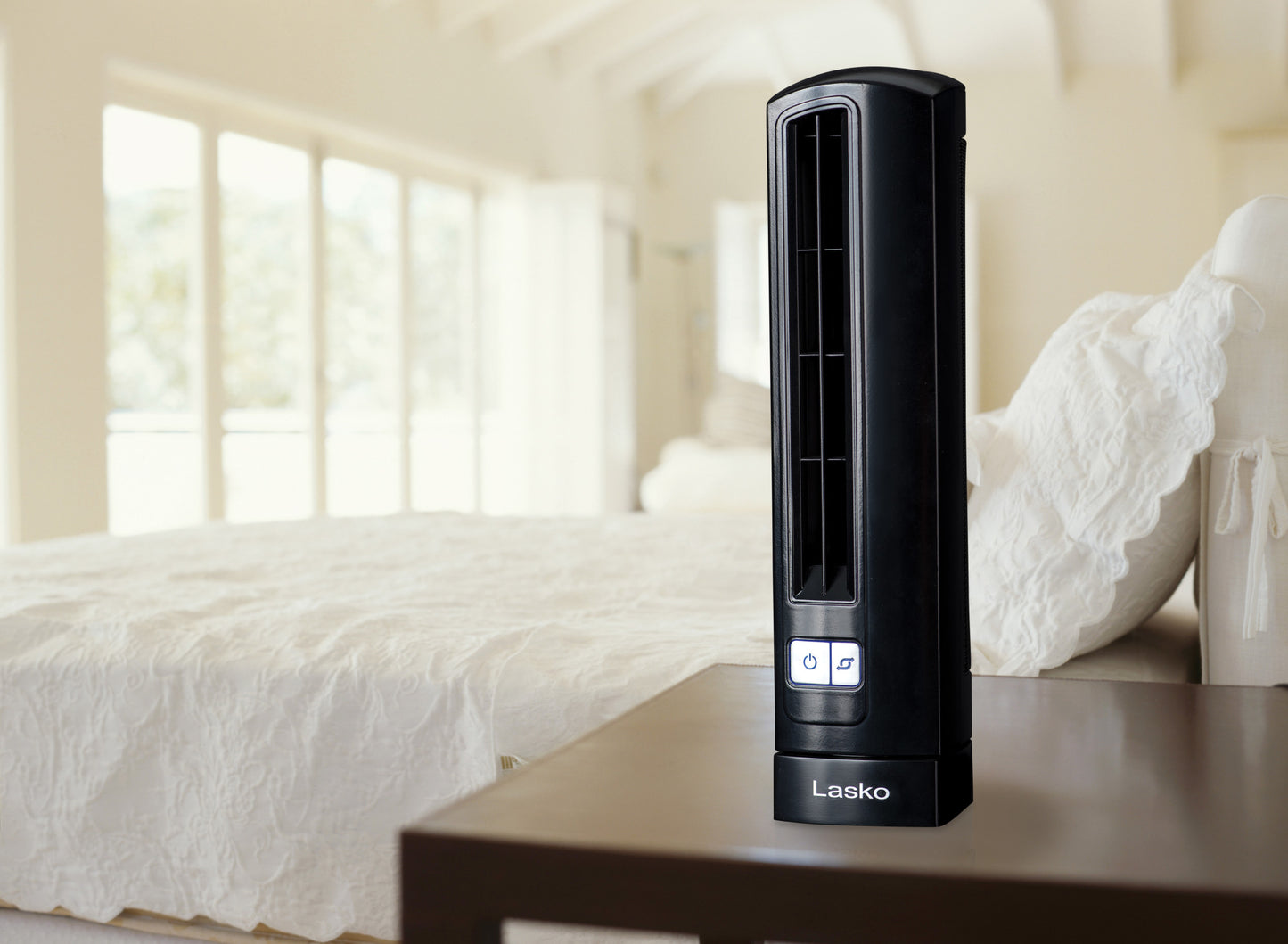 Lasko T14200 14" Air Stik Ultra Slim Oscillating Table Top Fan