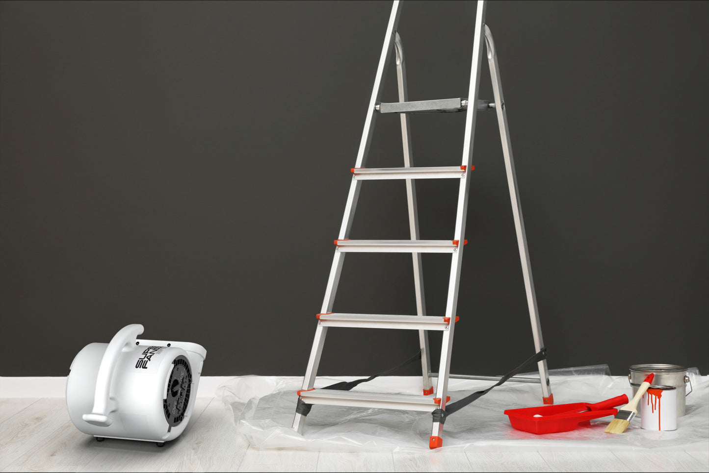 Lasko SF-20-G2 Super Fan Max Multi-Purpose Compact Air Mover, Gray