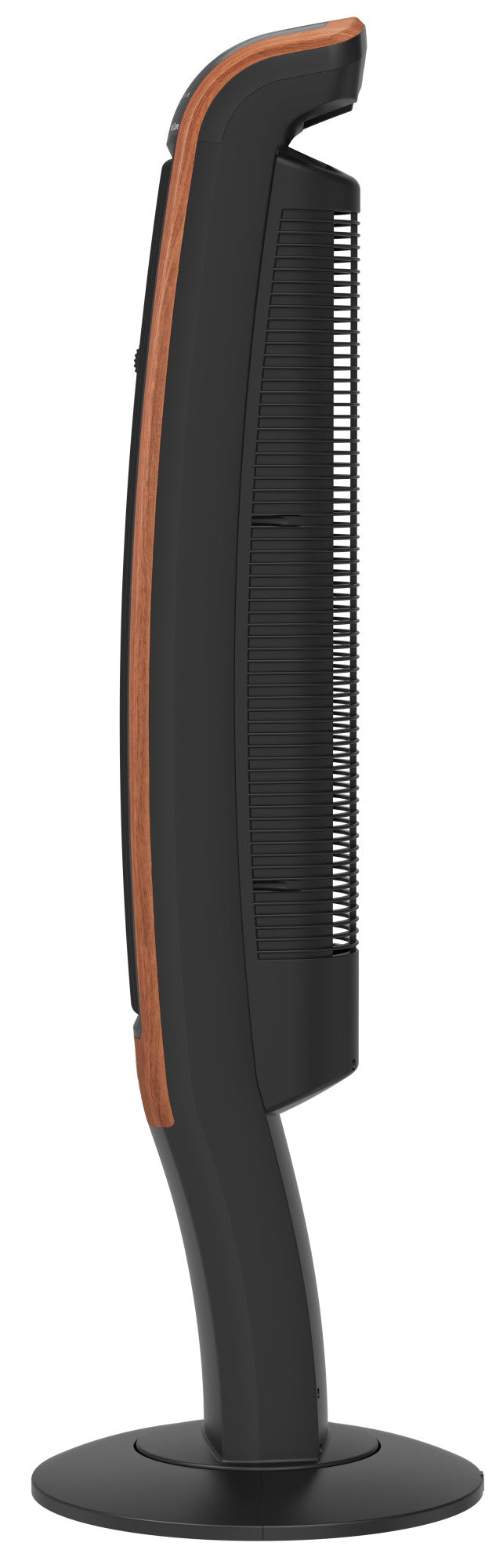 Lasko 42" Wind Curve 3-Speed Oscillating Tower Fan with Bluetooth® Technology, T42905, Woodgrain