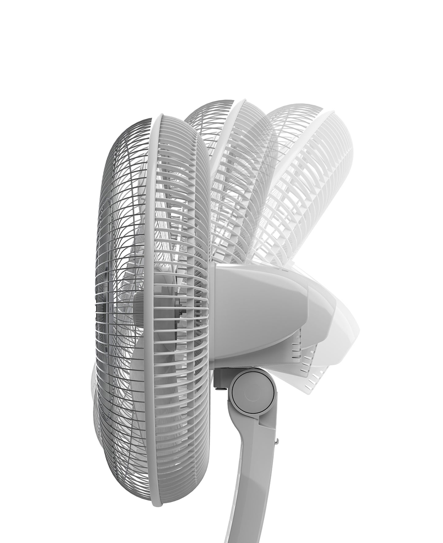 Lasko S16614 16" 4-Speed Oscillating Pedestal Fan with Remote Control: white