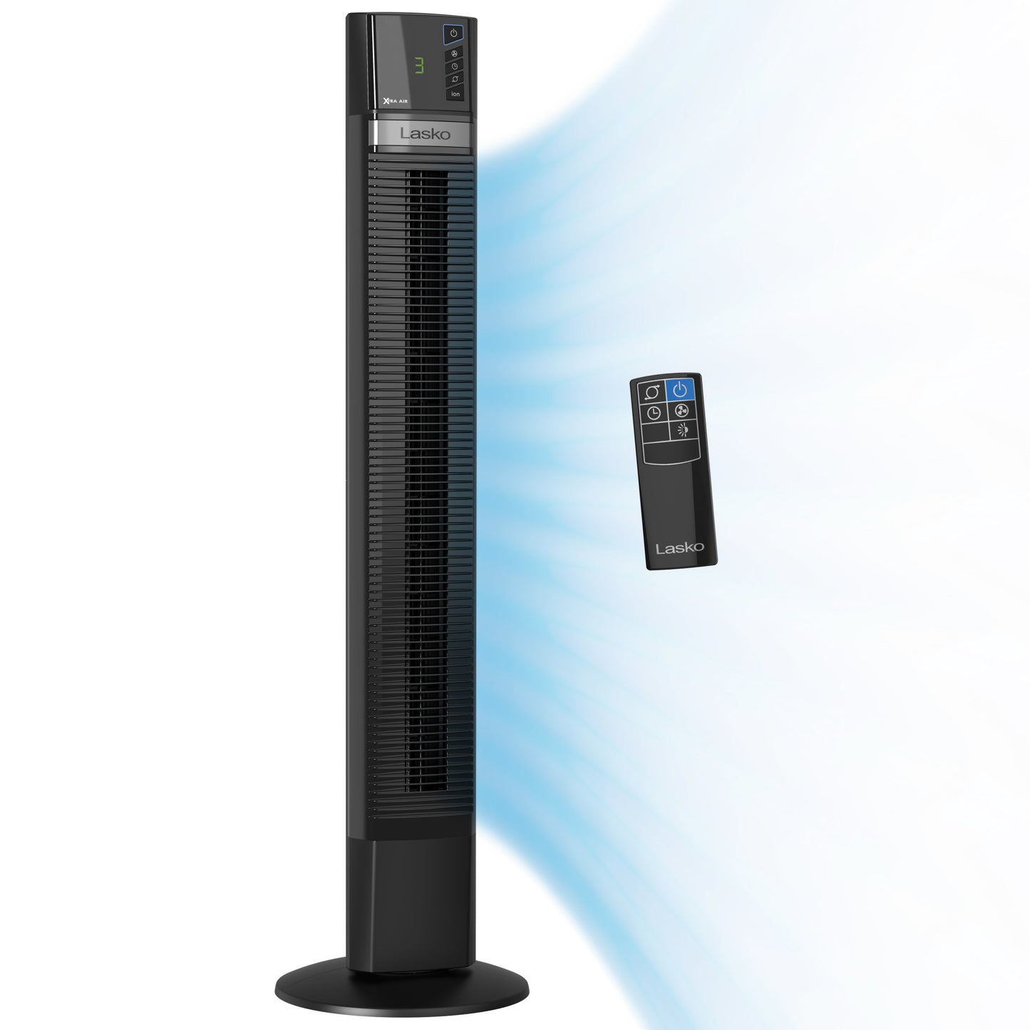 Lasko T48335 48" Xtra Air Oscillating 4-Speed Tower Fan with Remote