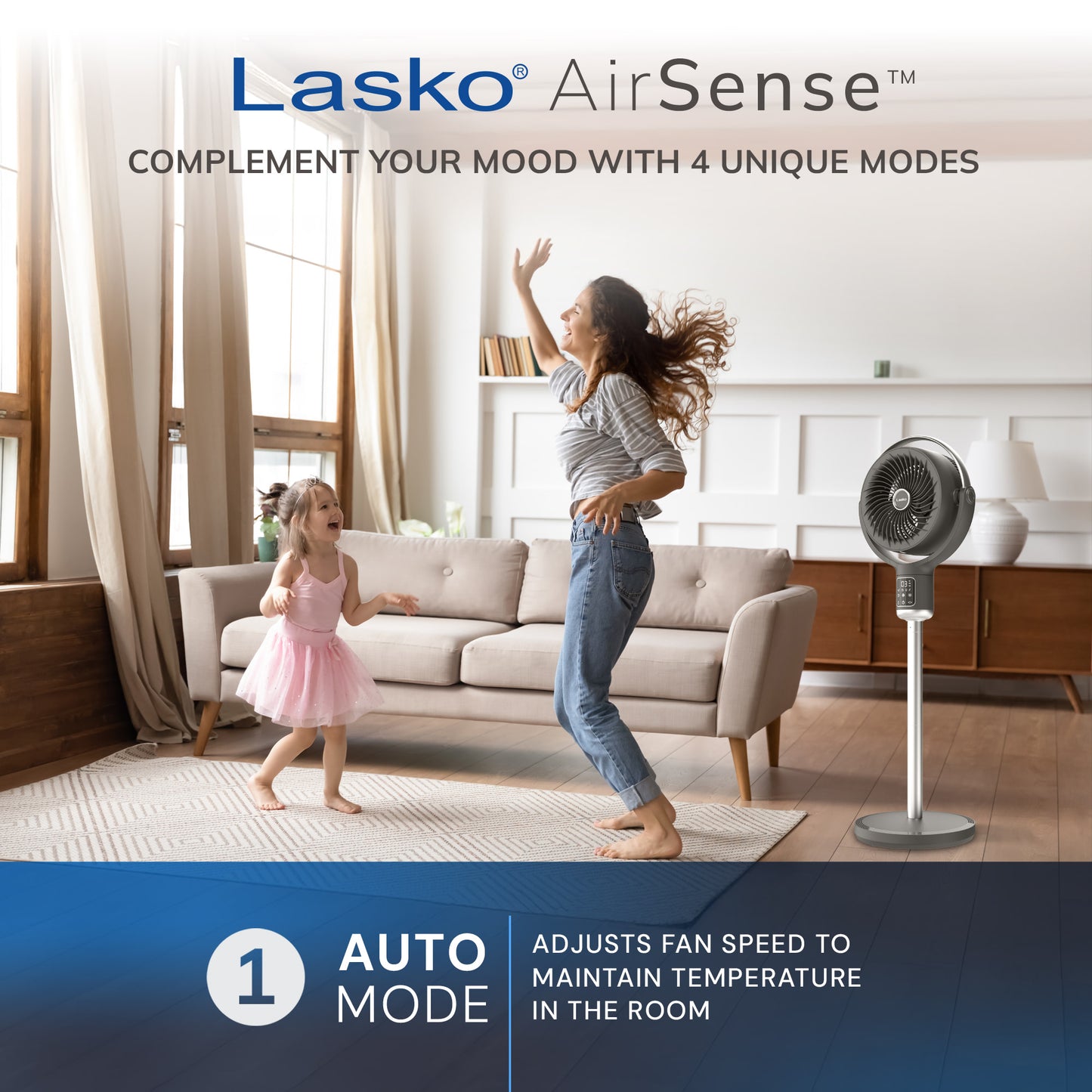 Lasko Whirlwind Orbital Pedestal Fan