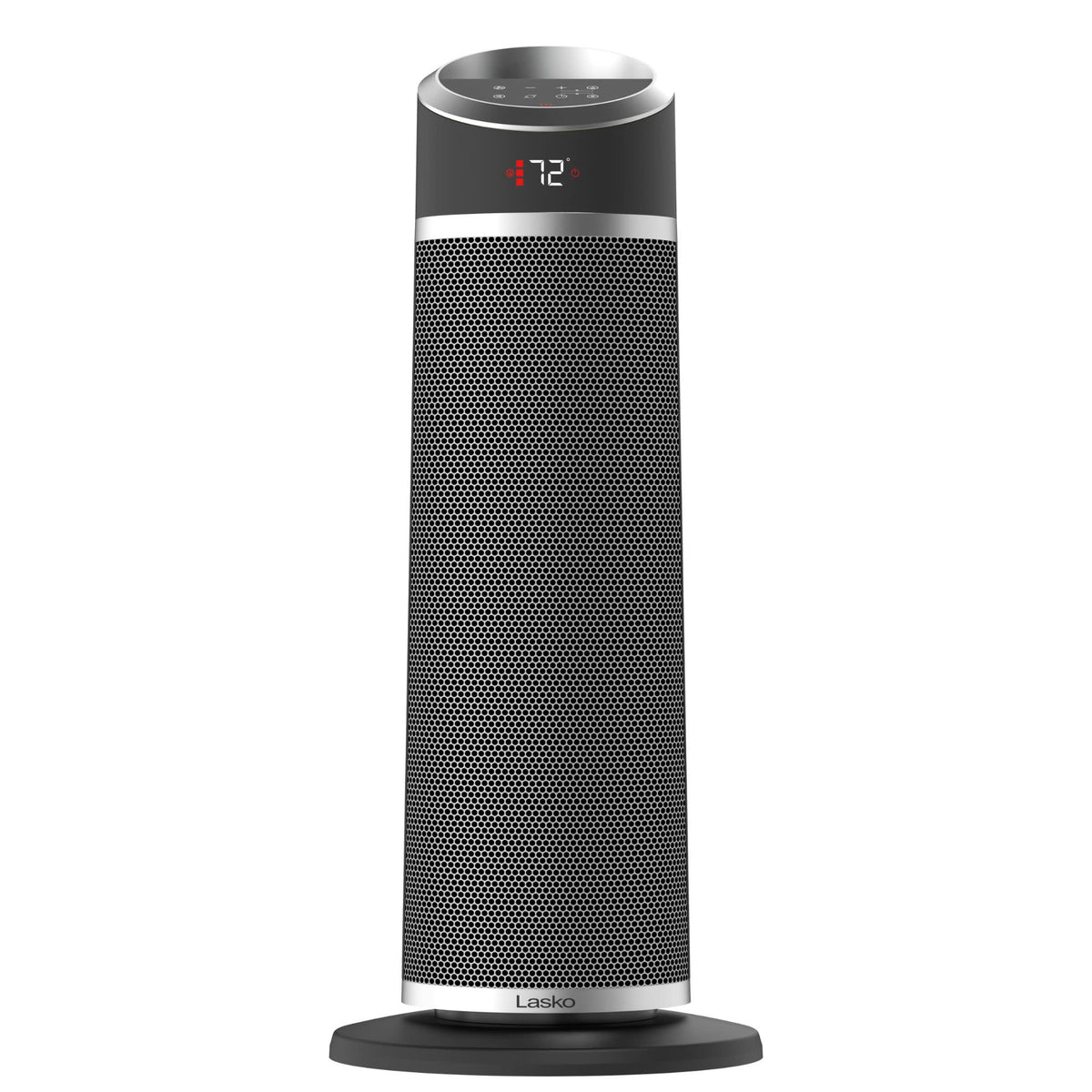 Lasko Halo 22" Ceramic Tower Space Heater: Oscillating, 3 Heat Settings, 2 Fan Modes, Remote, Timer, Tip-Over Switch, Child Lock, Thermostat